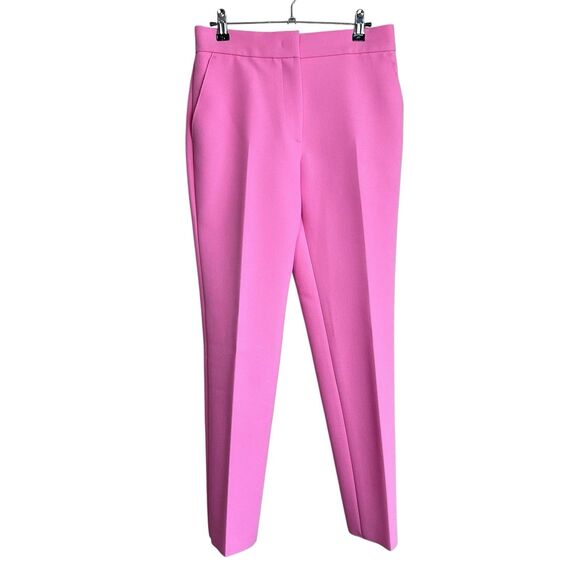 MSGM pants Womens 40 IT / Small US Pink Tapered Leg Trousers Barbiecore Office - Picture 1 of 9